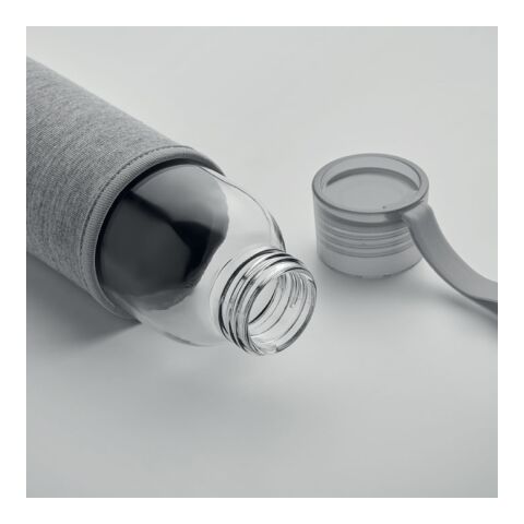 Flasche recyceltes Glas 500 ml dunkelgrau