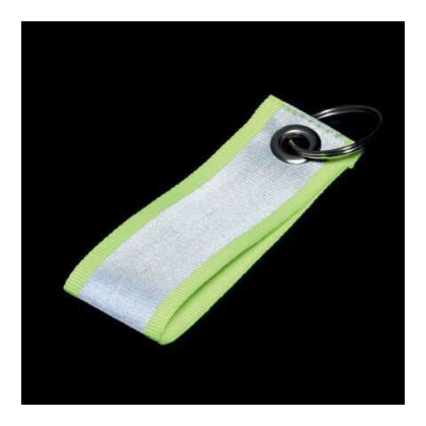 Schlüsselanhänger reflekt. neongelb | ohne Werbeanbringung | Nicht verfügbar | Nicht verfügbar | Nicht verfügbar