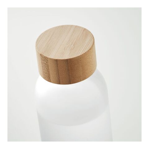 Glasflasche 500 ml gefrostet transparent weiß | ohne Werbeanbringung | Nicht verfügbar | Nicht verfügbar | Nicht verfügbar