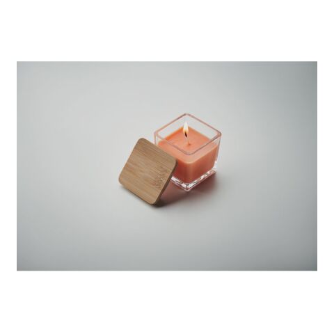 Kerze im Glas 50g orange | ohne Werbeanbringung | Nicht verfügbar | Nicht verfügbar | Nicht verfügbar