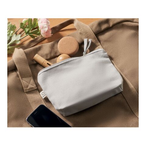 Kosmetiktasche 320 g/m² grau | ohne Werbeanbringung | Nicht verfügbar | Nicht verfügbar | Nicht verfügbar