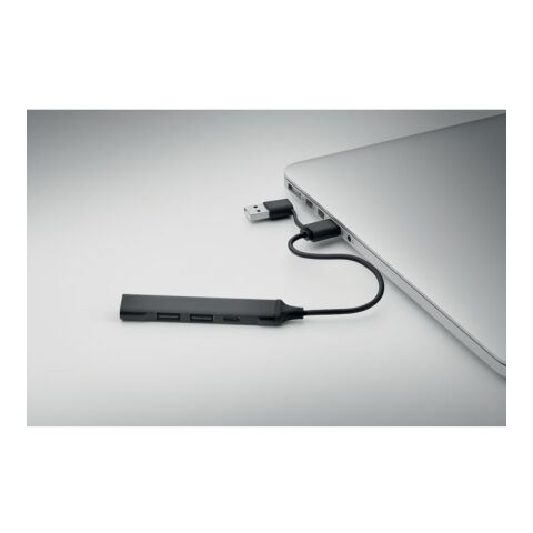 4 Port USB Hub schwarz | ohne Werbeanbringung | Nicht verfügbar | Nicht verfügbar | Nicht verfügbar