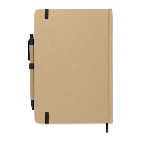 DIN A5-Notizbuch recy. schwarz | ohne Werbeanbringung | Nicht verfügbar | Nicht verfügbar