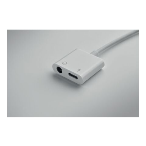 ABS-Klinken-Audio-Splitter weiß | ohne Werbeanbringung | Nicht verfügbar | Nicht verfügbar | Nicht verfügbar