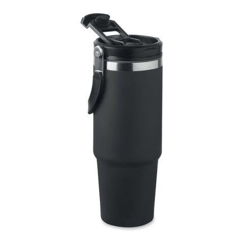 Doppelwandiger Becher 850 ml schwarz | ohne Werbeanbringung | Nicht verfügbar | Nicht verfügbar | Nicht verfügbar