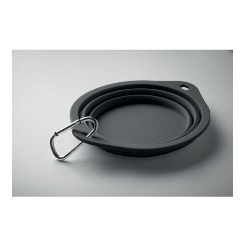 Faltbarer Napf 350 ml schwarz | ohne Werbeanbringung | Nicht verfügbar | Nicht verfügbar