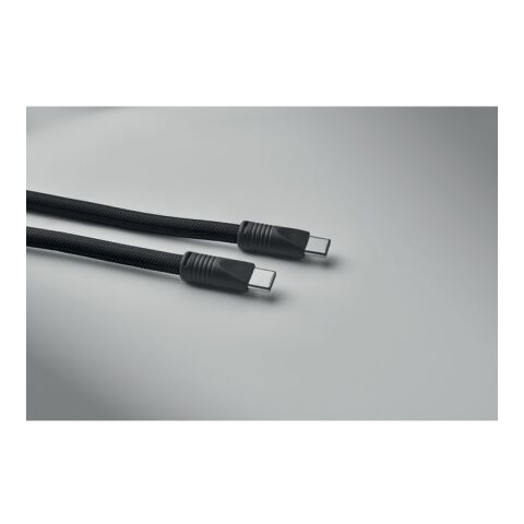 60W Lanyard-Ladekabel schwarz | ohne Werbeanbringung | Nicht verfügbar | Nicht verfügbar | Nicht verfügbar