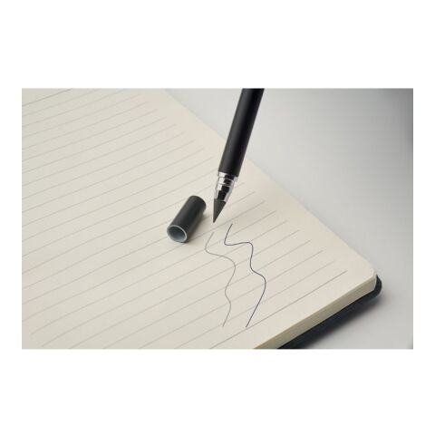 DIN A5 Notizbuch RPET schwarz | ohne Werbeanbringung | Nicht verfügbar | Nicht verfügbar | Nicht verfügbar