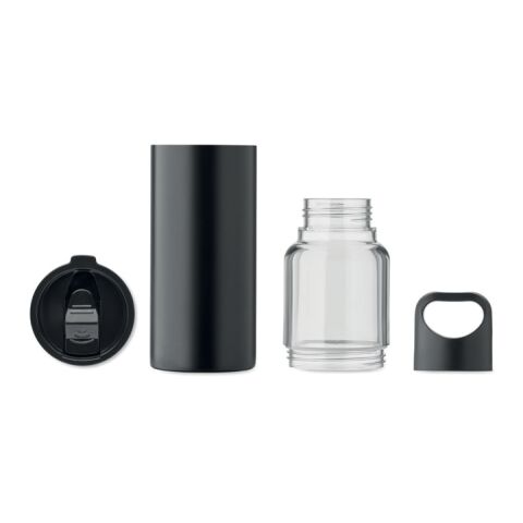 2in1 Flasche 610ml schwarz | ohne Werbeanbringung | Nicht verfügbar | Nicht verfügbar | Nicht verfügbar