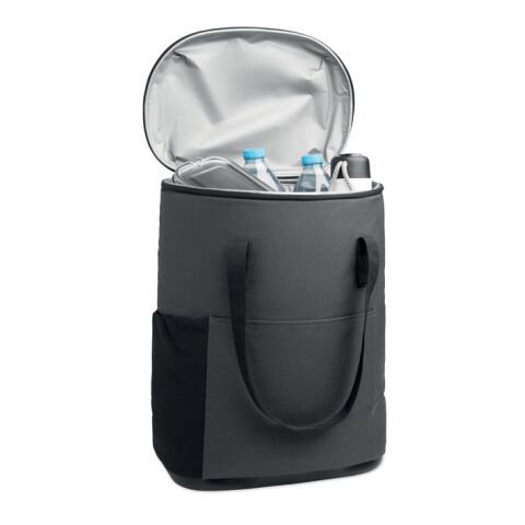 Kühlrucksack 600D RPET dunkelgrau | ohne Werbeanbringung | Nicht verfügbar | Nicht verfügbar | Nicht verfügbar