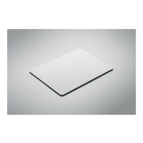 Rechteckiger Magnet mit PVC weiß | ohne Werbeanbringung | Nicht verfügbar | Nicht verfügbar