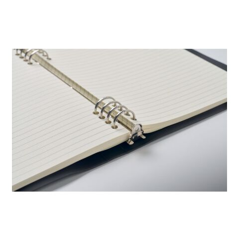DIN A5 PU-Notizbuch schwarz