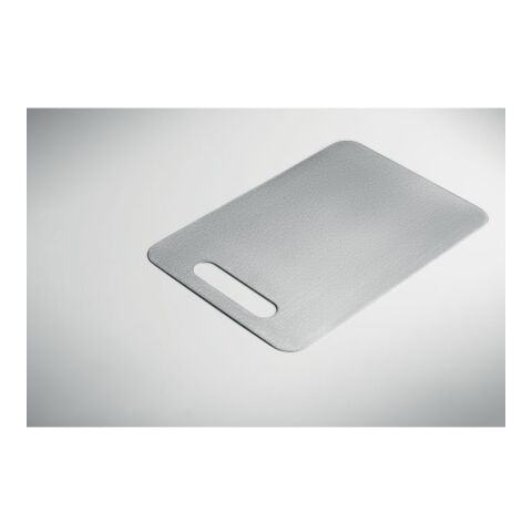 Schneidebrett Edelstahl M silber