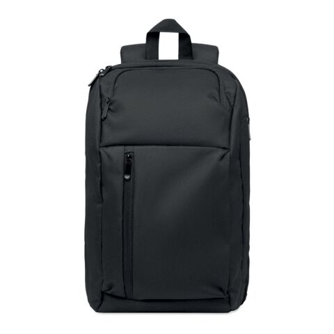 15" RPET Laptop-Rucksack 15L schwarz