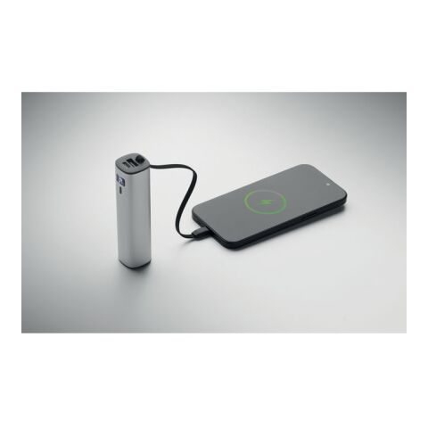 Powerbank 5000mAh PD 20W transparent grau