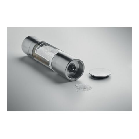 2in1 Salz- &amp; Pfeffermühle silber
