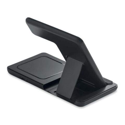 Faltbares 3in1 Ladegerät 15W schwarz
