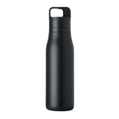 Doppelwandige Flasche 500ml schwarz
