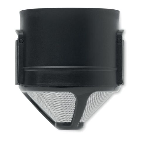 Doppelwandiger Becher &amp; Filter schwarz