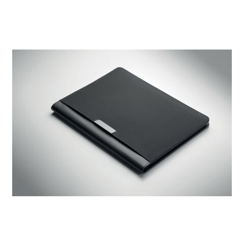 DIN A4 Portfolio &amp; Notizblock schwarz