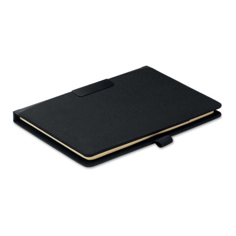 DIN A5 Portfolio &amp; Notizblock schwarz