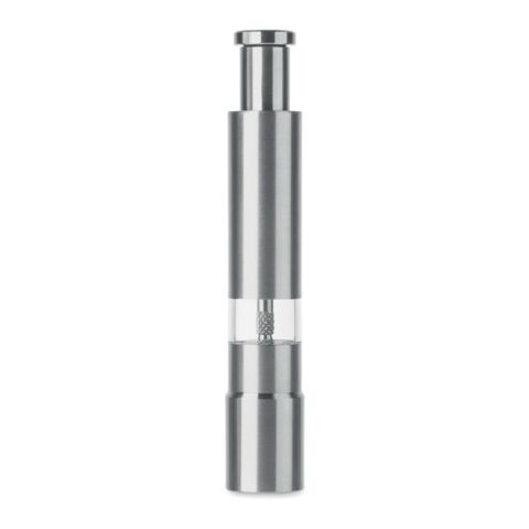 Salz- oder Pfefferpresse transparent grau