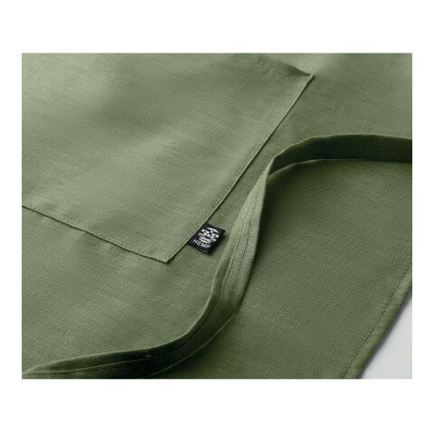 Hanf Küchenschürze 200g/m² grün | ohne Werbeanbringung | Nicht verfügbar | Nicht verfügbar | Nicht verfügbar