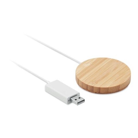 Magnetisches Ladegerät aus Bambus holzfarben | ohne Werbeanbringung | Nicht verfügbar | Nicht verfügbar | Nicht verfügbar