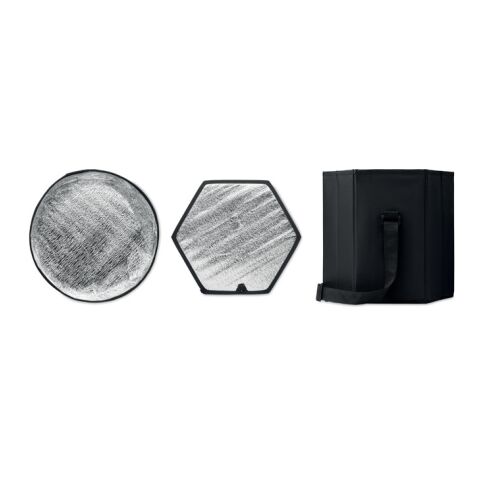 Klappbarer Hocker/Tisch schwarz | ohne Werbeanbringung | Nicht verfügbar | Nicht verfügbar | Nicht verfügbar