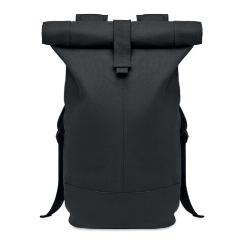 Rolltop-Rucksack Canvas schwarz | ohne Werbeanbringung | Nicht verfügbar | Nicht verfügbar | Nicht verfügbar
