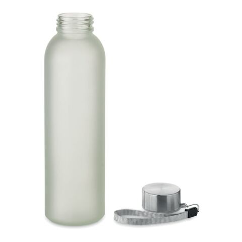 Glasflasche Subli 500ml transparent weiß | ohne Werbeanbringung | Nicht verfügbar | Nicht verfügbar | Nicht verfügbar