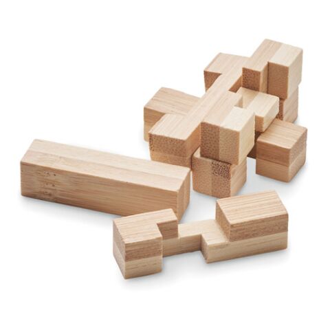 Holzpuzzle/Gehirnjogging Bambus holzfarben | ohne Werbeanbringung | Nicht verfügbar | Nicht verfügbar | Nicht verfügbar