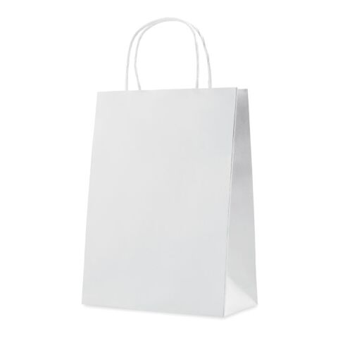 Geschenkpapiertüte, medium weiß | ohne Werbeanbringung | Nicht verfügbar | Nicht verfügbar | Nicht verfügbar