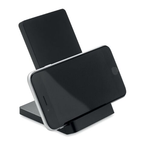 Induktive Ladestation Bambus wire &amp; stand schwarz | ohne Werbeanbringung | Nicht verfügbar | Nicht verfügbar