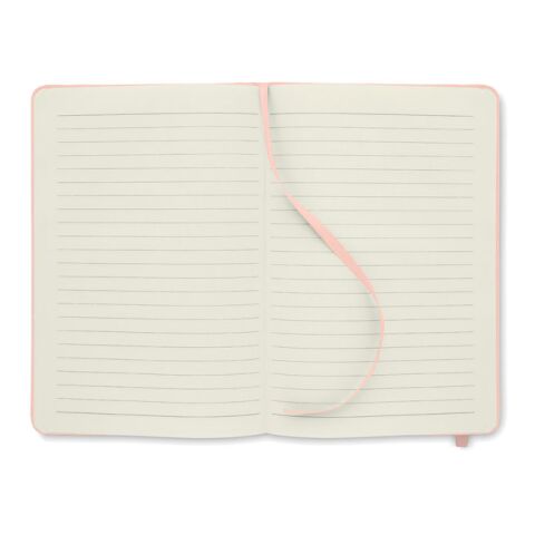DIN A5 Notizbuch 600D RPET pink | ohne Werbeanbringung | Nicht verfügbar | Nicht verfügbar | Nicht verfügbar