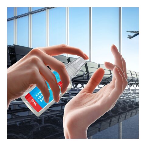 50 ml Spray - Handreinigungsspray (alk.) Transparent | ohne Werbeanbringung