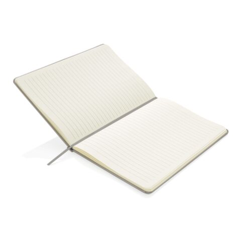 Basic Hardcover Notizbuch A5 silber | ohne Werbeanbringung | Nicht verfügbar | Nicht verfügbar