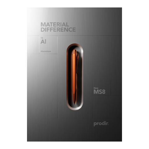 Prodir MS8 PSS Push Kugelschreiber beige | Schwarz | ohne Werbeanbringung | ohne Werbeanbringung