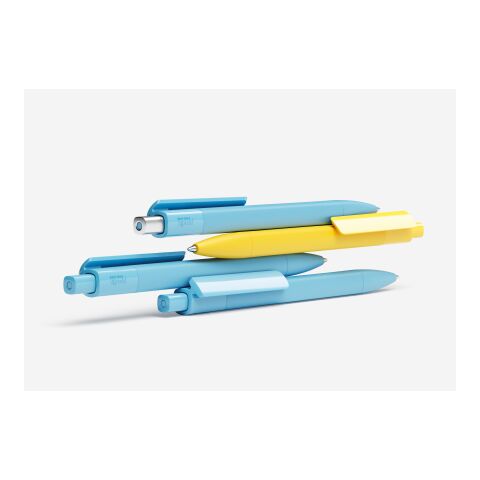 Prodir DS4 Druckkugelschreiber Soft Touch gelb | Blau | ohne Werbeanbringung | ohne Werbeanbringung