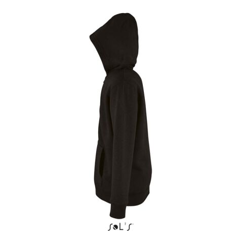 STONE KINDER HOODIE  260g schwarz | XXL | 1-farbiger Siebdruck | Vorderseite Brust | 70 mm x 70 mm | Nicht verfügbar