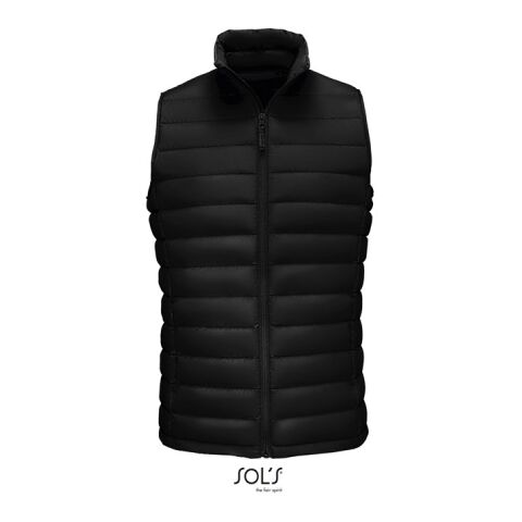 WILSON BW HERREN 380T schwarz | S | Stickerei | Vorderseite Brust | 100 mm x 40 mm | 40