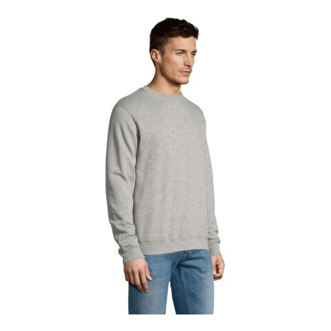 NEW SUPREME SWEAT UNISEXE grau melange | XL | ohne Werbeanbringung | Nicht verfügbar | Nicht verfügbar | Nicht verfügbar