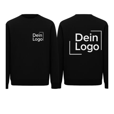 Sweatshirt Basic Tone Schwarz | M | ohne Werbeanbringung | ohne Werbeanbringung | ohne Werbeanbringung | Schwarz | Schwarz