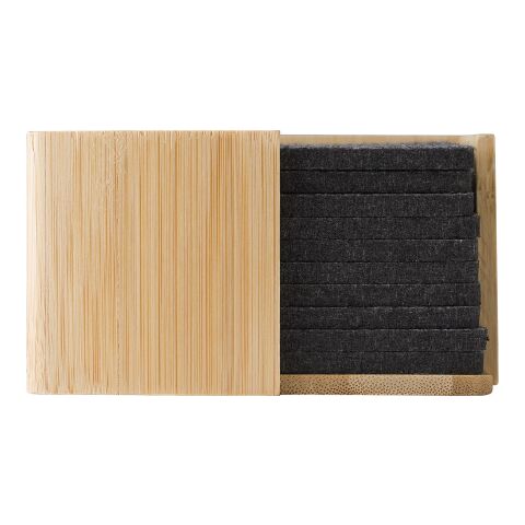 RPET-Filz-Untersetzer-Set Lawrence Grau | ohne Werbeanbringung | Nicht verfügbar | Nicht verfügbar