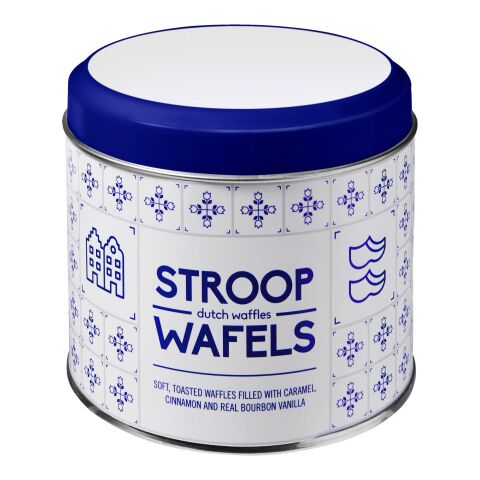 Metalldose für Stroopwafel &#039;Amsterdam&#039; Silber | ohne Werbeanbringung | Nicht verfügbar | Nicht verfügbar