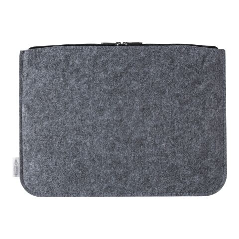 RPET Laptop-Tasche Emilia aus Filz dunkelgrau | ohne Werbeanbringung | Nicht verfügbar | Nicht verfügbar