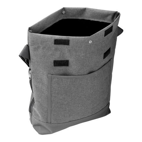 Umhängetasche &#039;Berlin&#039; aus Polycanvas Grau | ohne Werbeanbringung | Nicht verfügbar | Nicht verfügbar