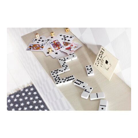 Karten und Würfelspiel &#039;Nevada&#039; in Holzbox bunt | ohne Werbeanbringung | Nicht verfügbar | Nicht verfügbar