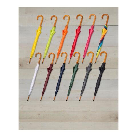 Automatik Stockschirm &#039;Square&#039; aus Polyester Weiß | ohne Werbeanbringung | Nicht verfügbar | Nicht verfügbar