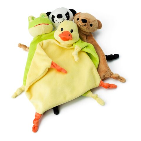 Plüsch-Schnuffeltuch &#039;Relax&#039; Schwarz/weiß | ohne Werbeanbringung | Nicht verfügbar | Nicht verfügbar